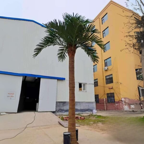 Faux Coconut Palm Tree