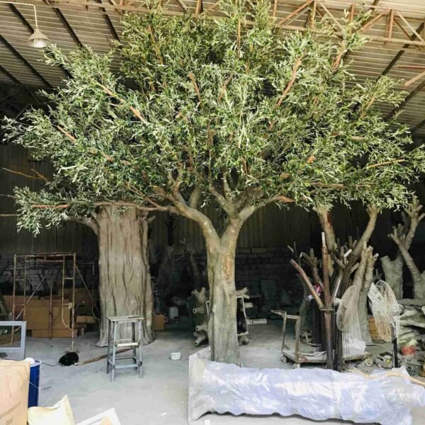 Faux Olive Trees