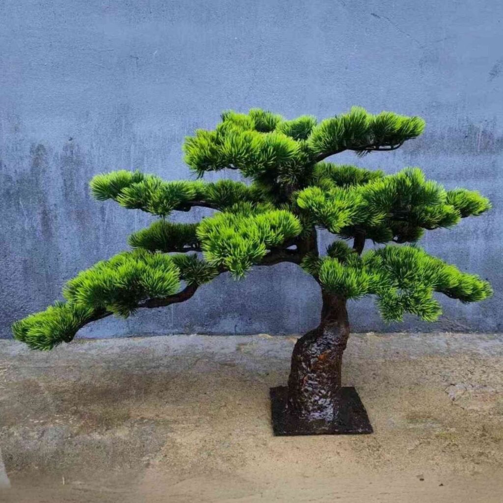 Artificial pine tree for a commercial project