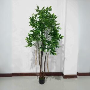 Artificial Ficus Tree In Planter