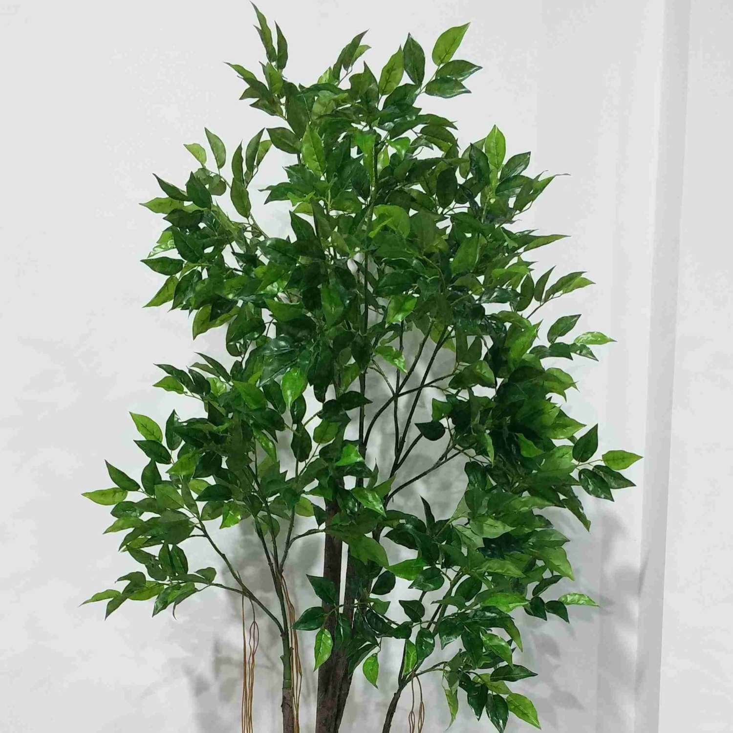 Artificial Ficus Tree In Planter