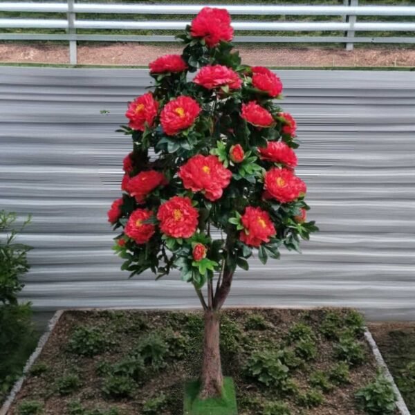 Artificial Peony Trees