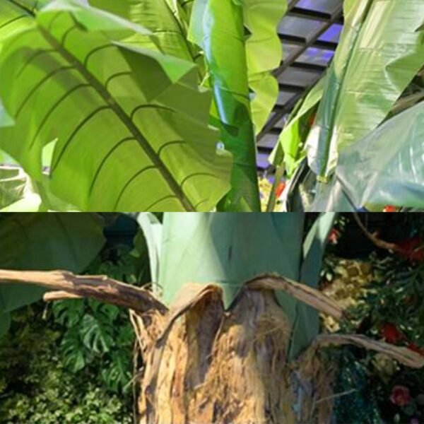 Faux Banana Leaf Tree