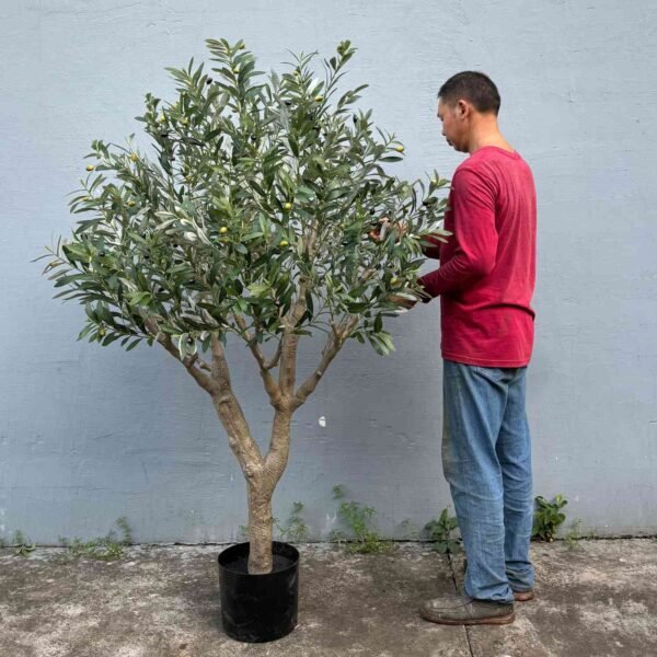 Oakco Faux Olive Tree Potted