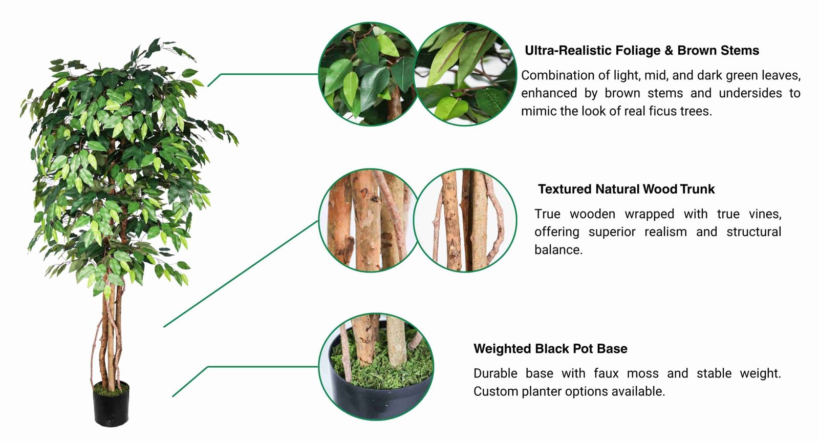 Artificial Ficus Tree