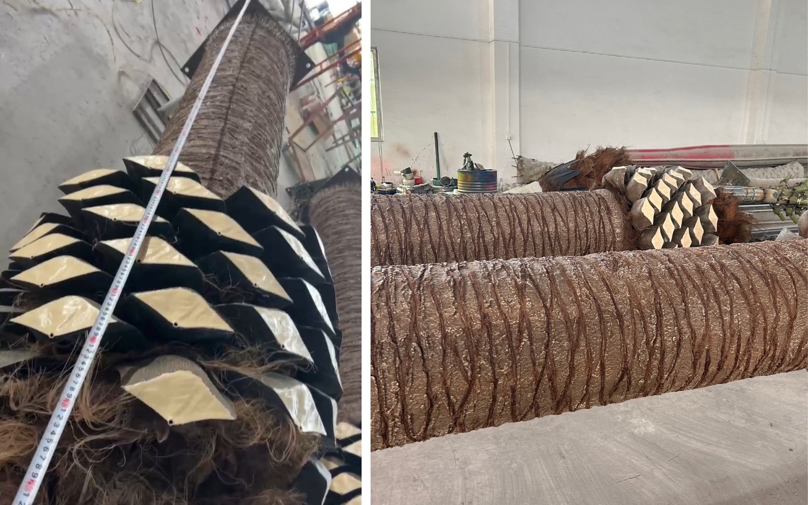 Size & Structural Details Confirmation for Artificial Palm Tree Project