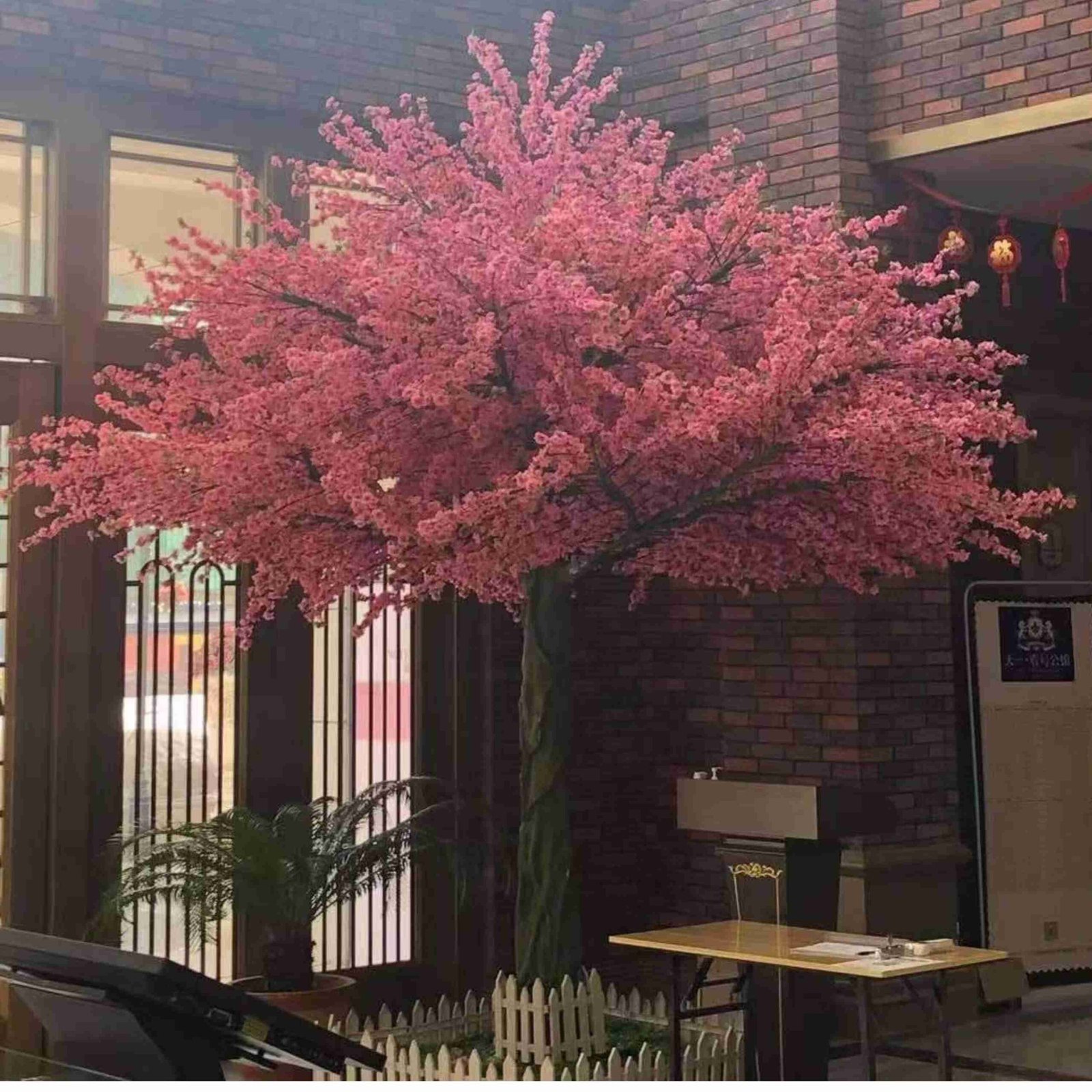 Artificial trees for commercial space