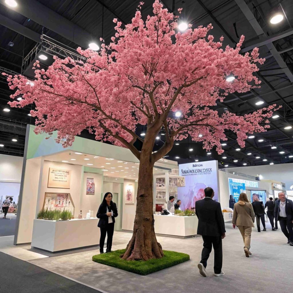artificial cherry blossom trees