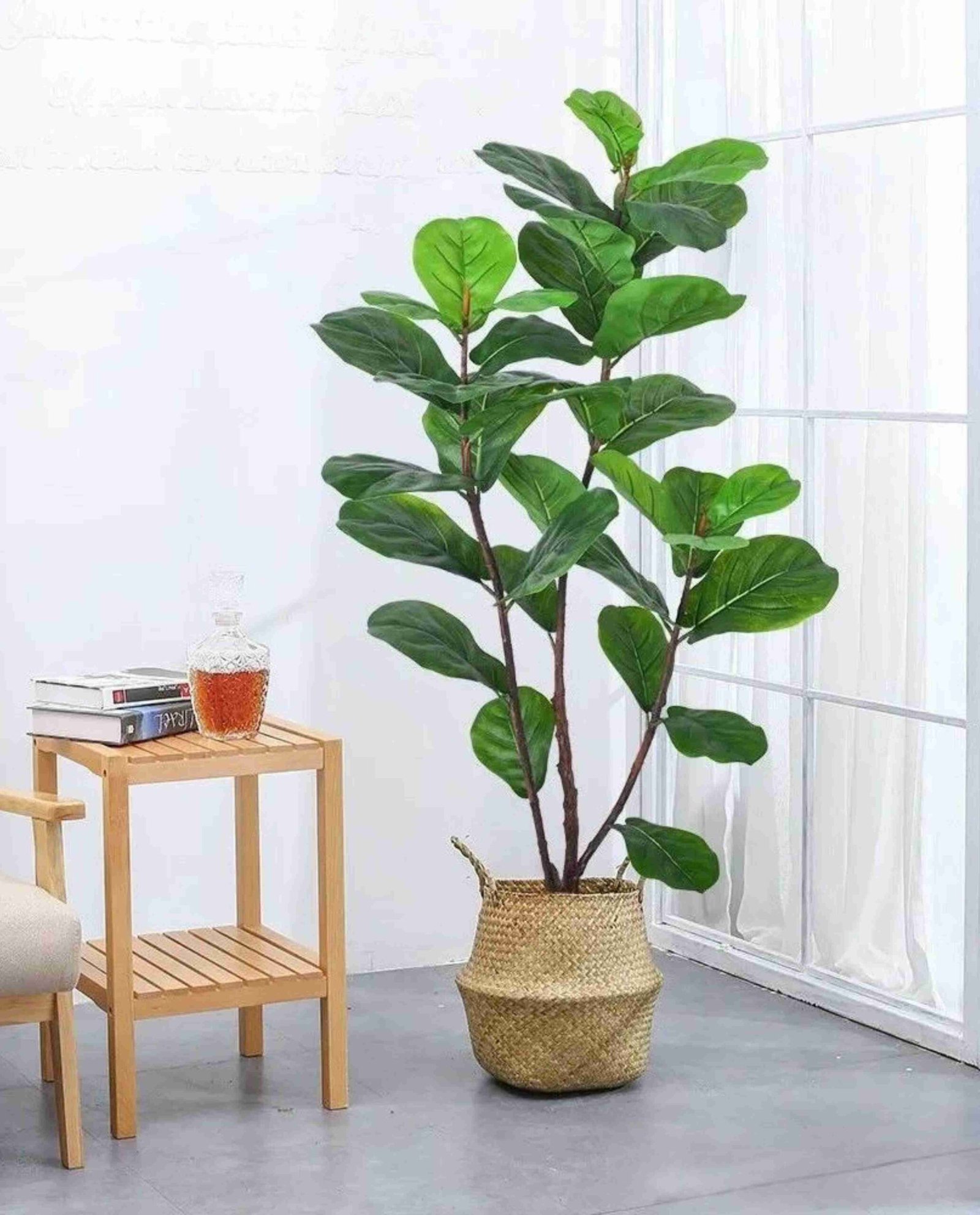 Faux Fiddle Leaf Fig Tree