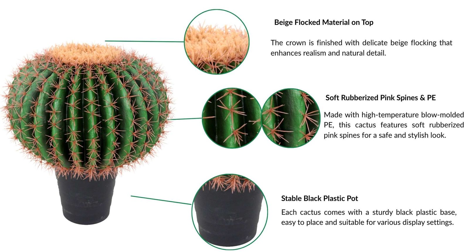 artificial cactus large