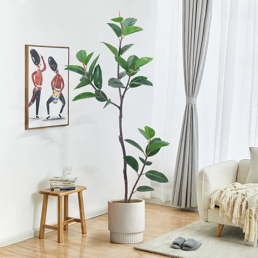 Rubber Leaf Artificial Plant