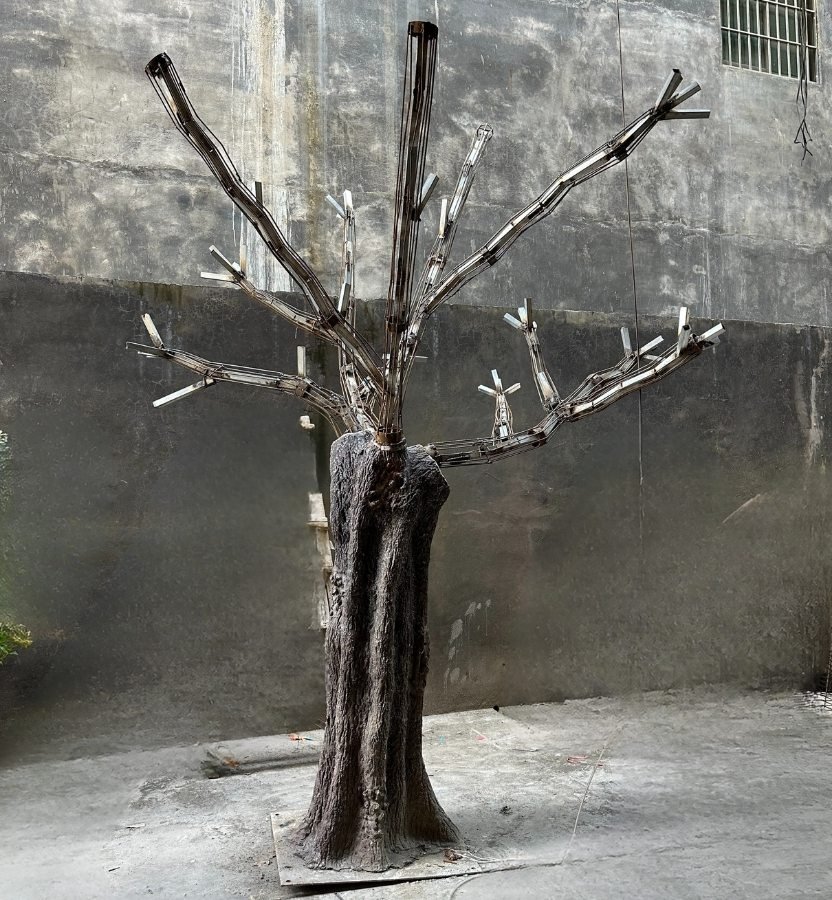 Custom Mold Design for Tree Bark Texture