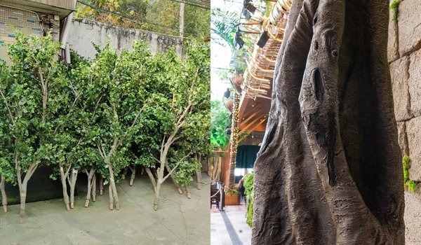 custom artificial trees trunk project details