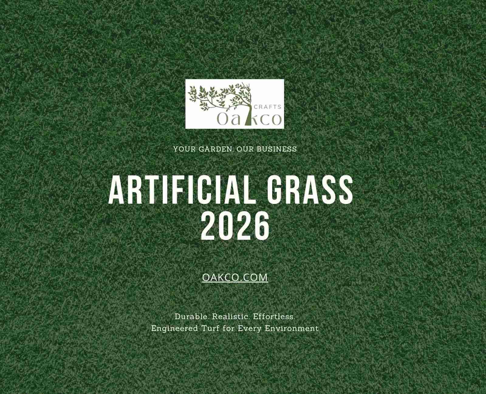 Artificial grass catalog cover for landscaping turf, ground cover, and commercial decoration projects
