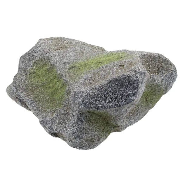 Angular faux landscape boulder 320ZL3107D with moss detail