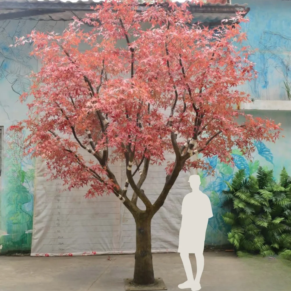 4 to 8 metre artificial maple tree for a custom project