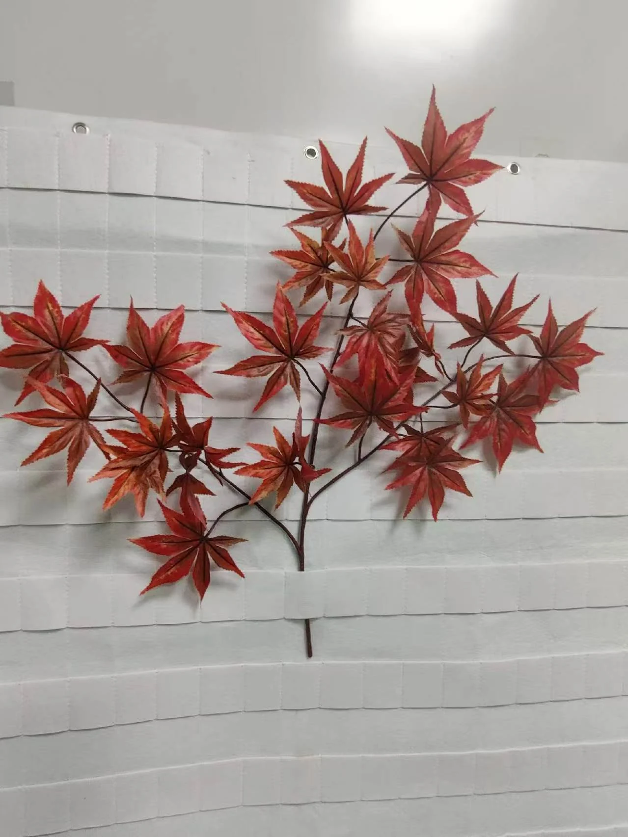 Artificial red maple branch sample