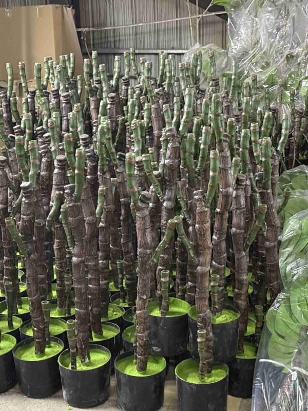 Artificial Monstera Plant production Artificial Monstera Plant production