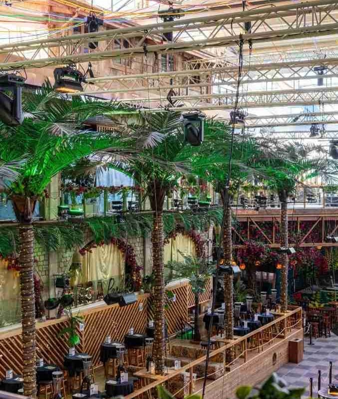 Grand Atrium Artificial palm tree bespoke Forest