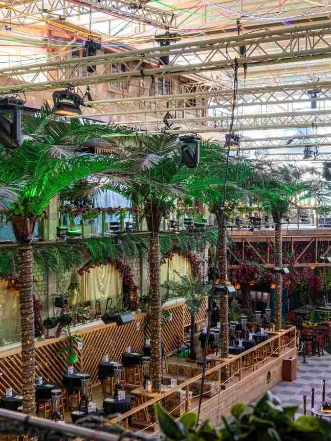 Grand Atrium Artificial palm tree bespoke Forest