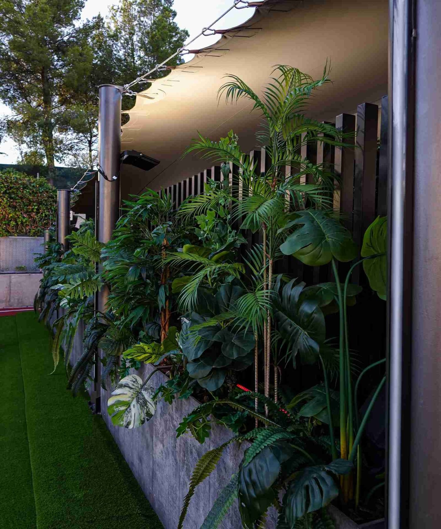 artificial plants outdoor