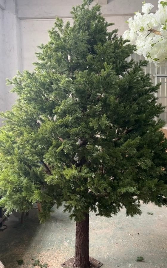 light-green-artificial-pine-tree-for-home-and-store-decor